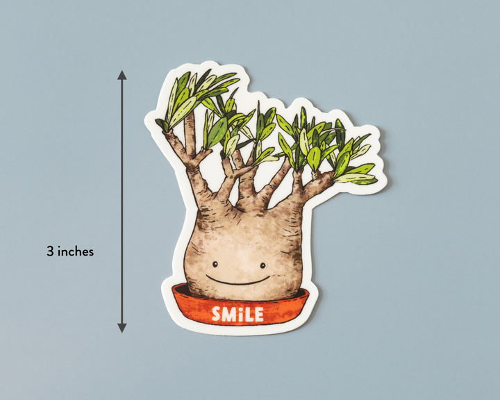 Smile Plant Magnet