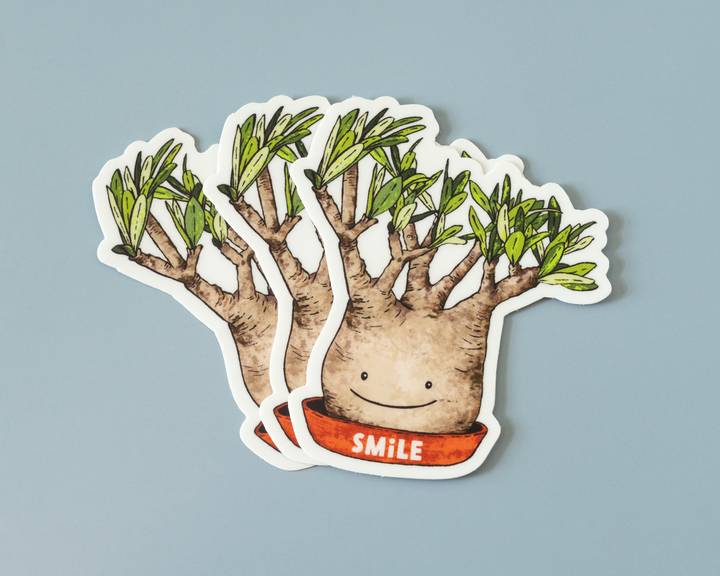 Smile Plant Magnet