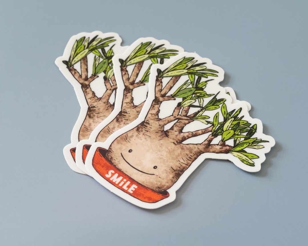 Smile Plant Magnet