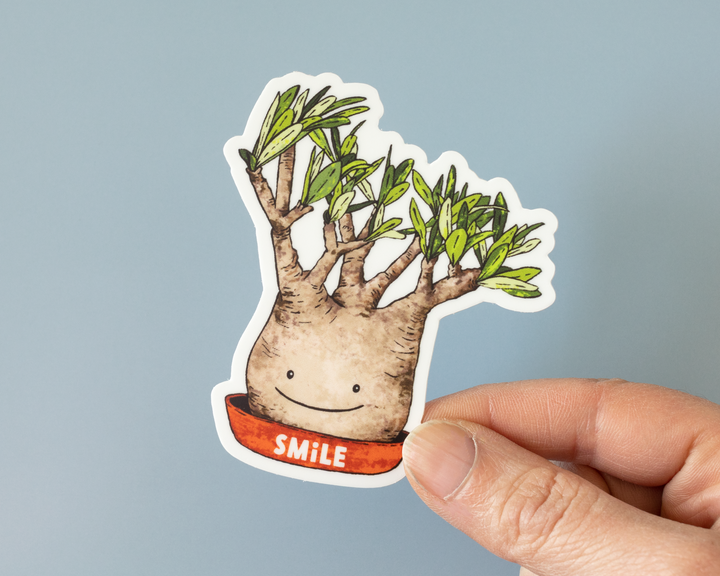 Smile Plant Magnet