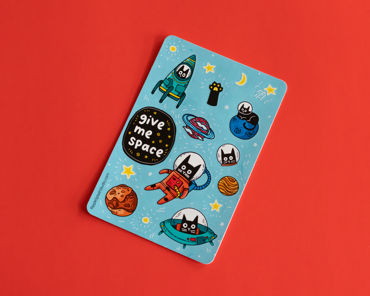 Give Me Space Sticker Sheet