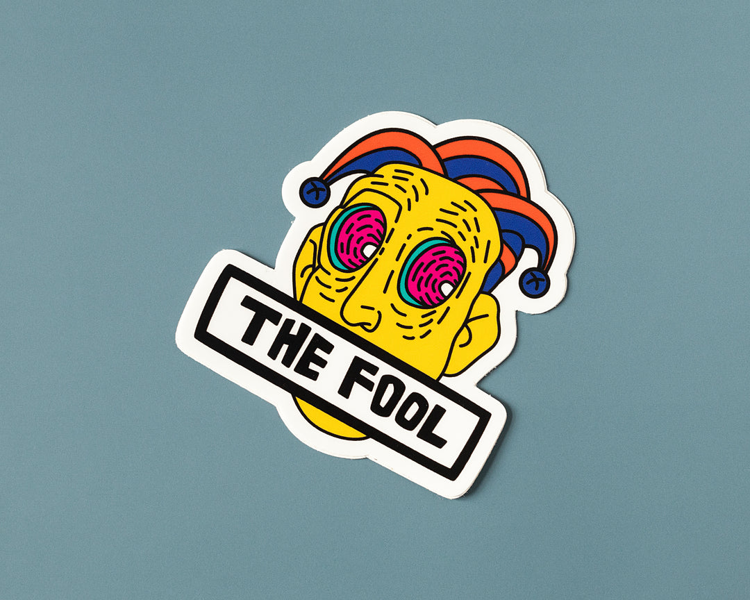 The Fool Fridge Magnet