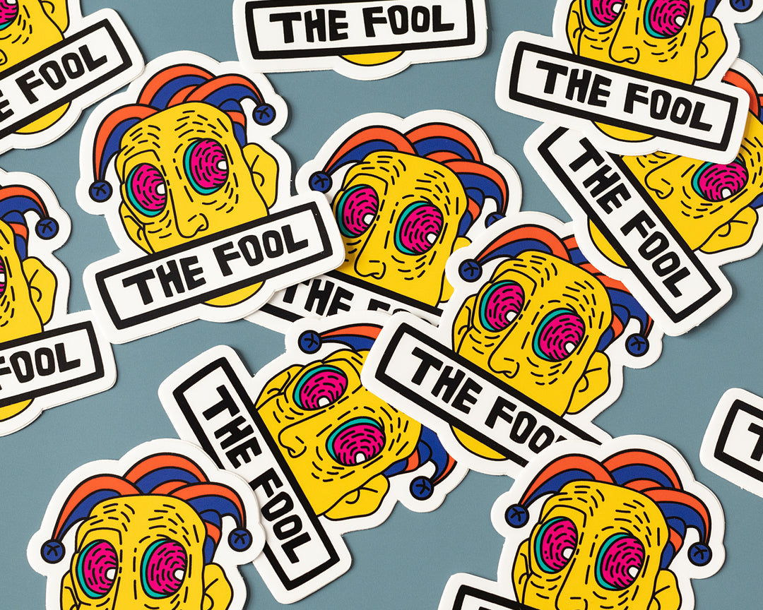 The Fool Fridge Magnet