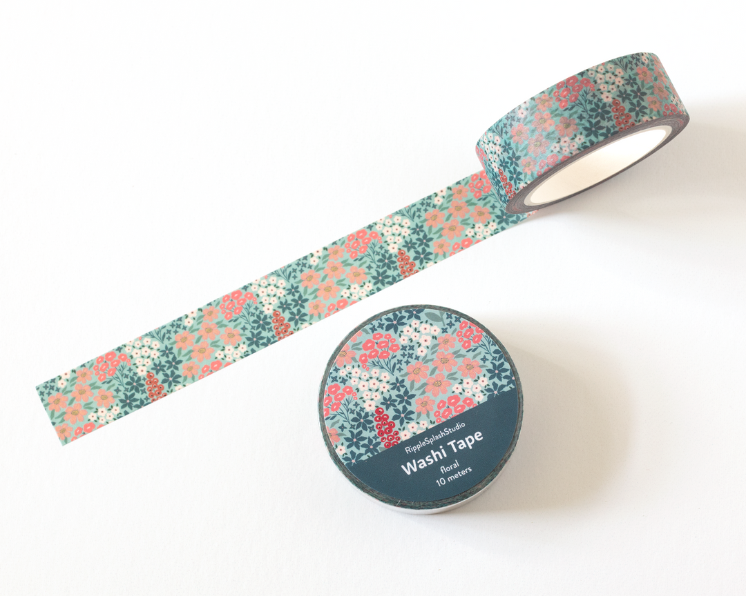 Floral Washi Tape