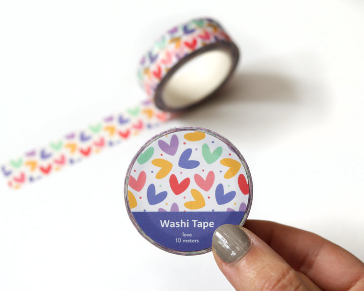 Hearts Washi Tape