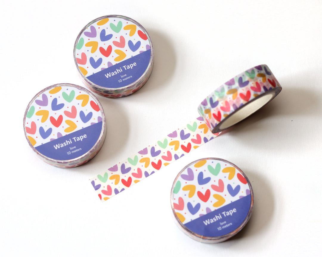 Hearts Washi Tape