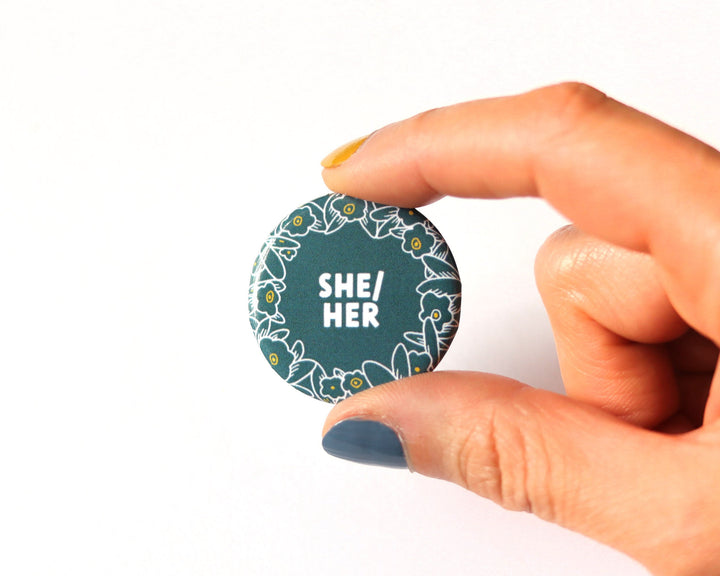 Pronouns Button Pin Bundle