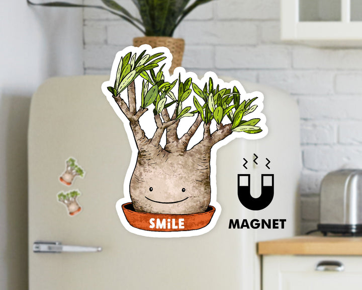 Smile Plant Magnet