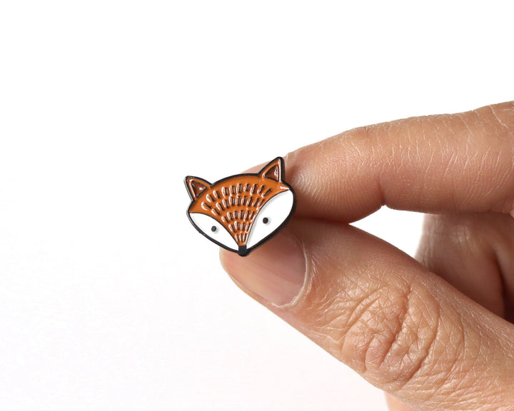 Cute Fox Enamel Pin