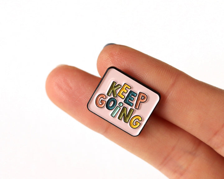 Motivational Enamel Pin