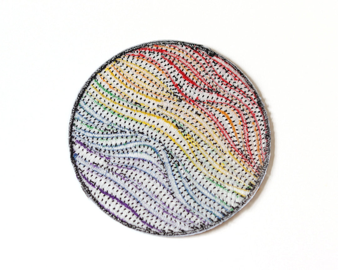 Gay Pride Flag Iron-On Patch