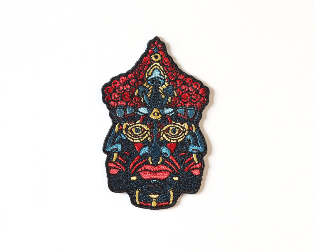 Psychedelic Mask Patch