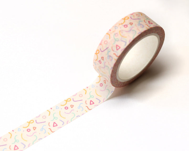 Pastel Confetti Washi Tape