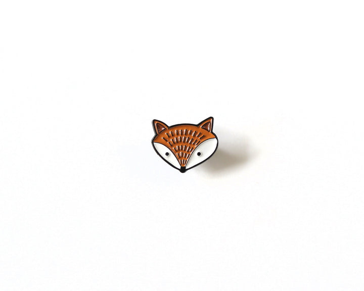 Cute Fox Enamel Pin