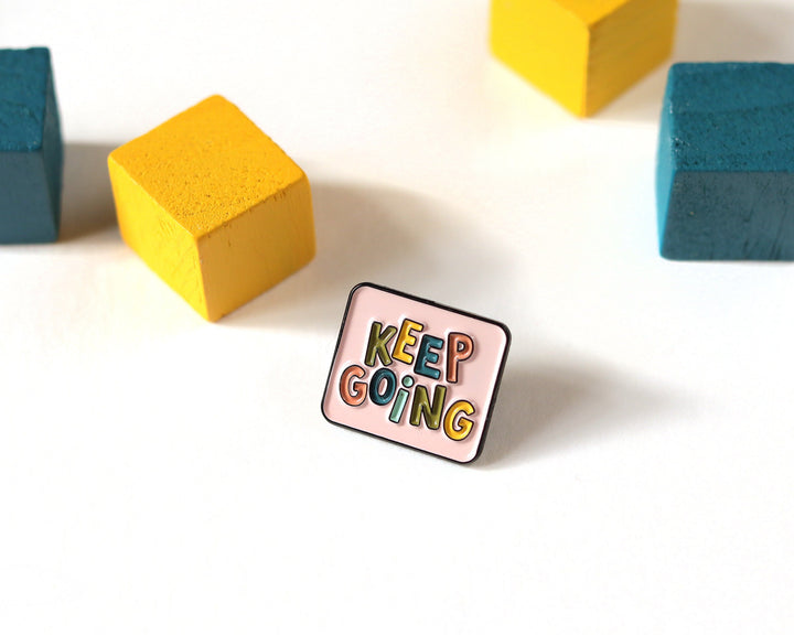 Motivational Enamel Pin