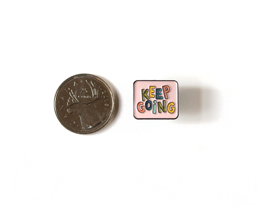 Motivational Enamel Pin