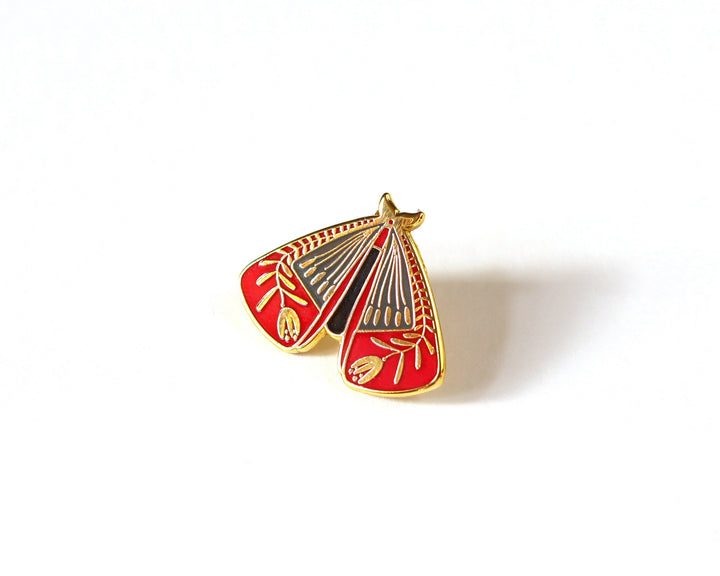 Cute Moth Enamel Pin