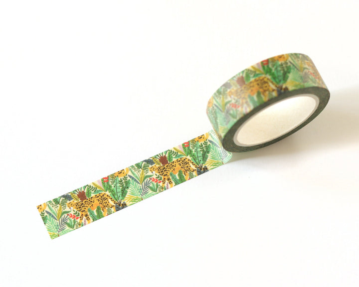 Cheetah Jungle Washi Tape