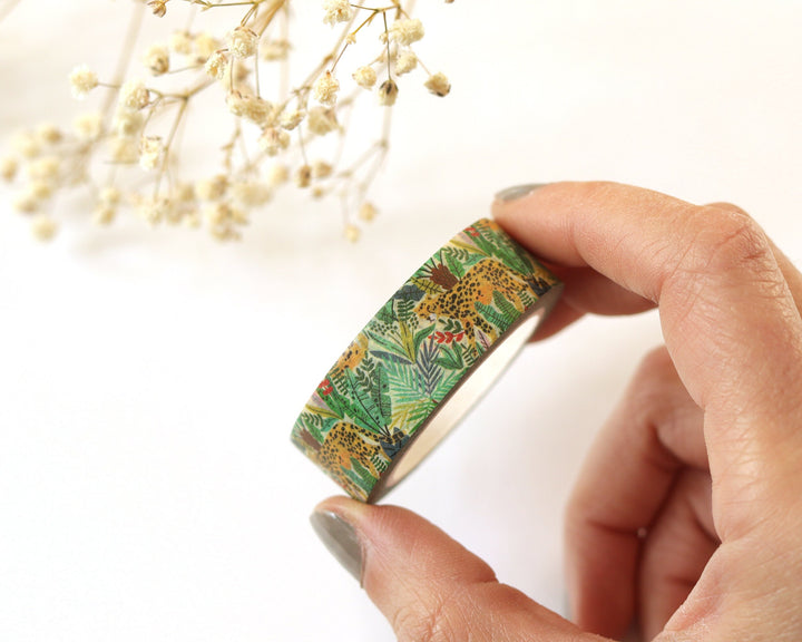 Cheetah Jungle Washi Tape