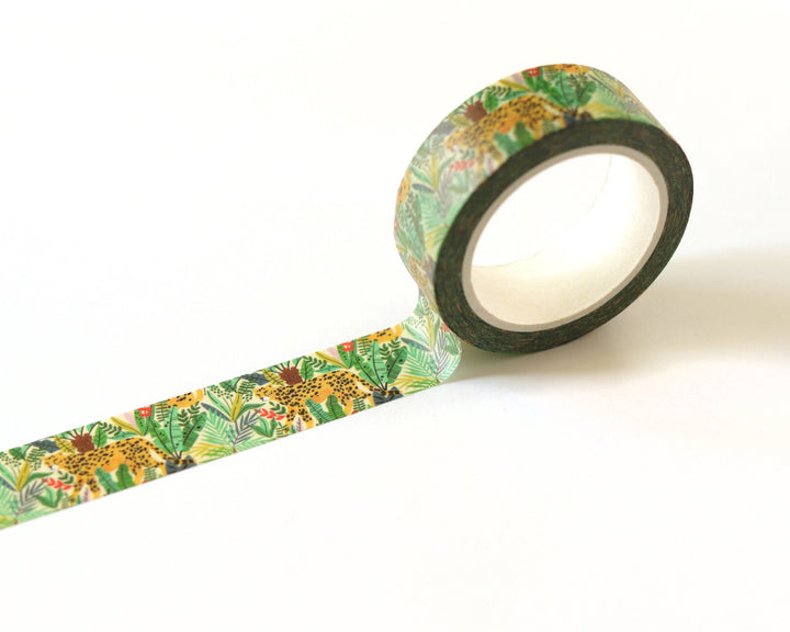 Cheetah Jungle Washi Tape