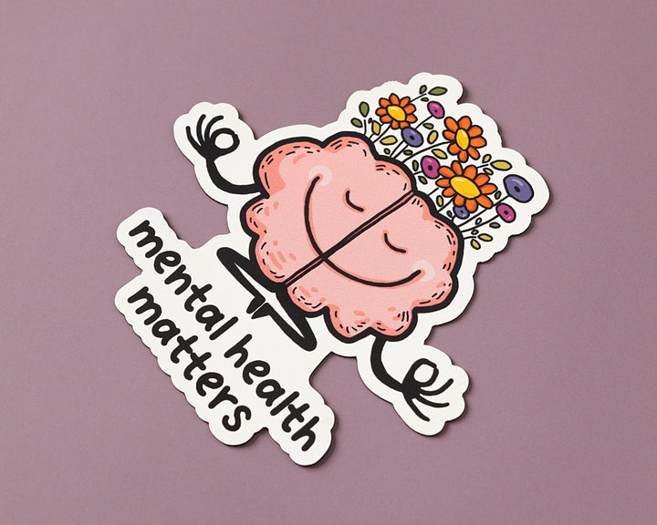 Mental Health Matters Vinyl Sticker