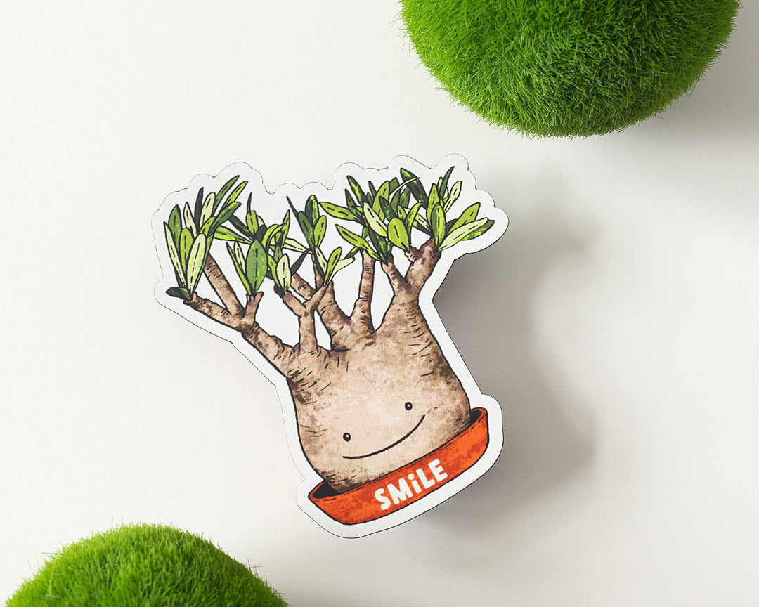 Smile Plant Magnet