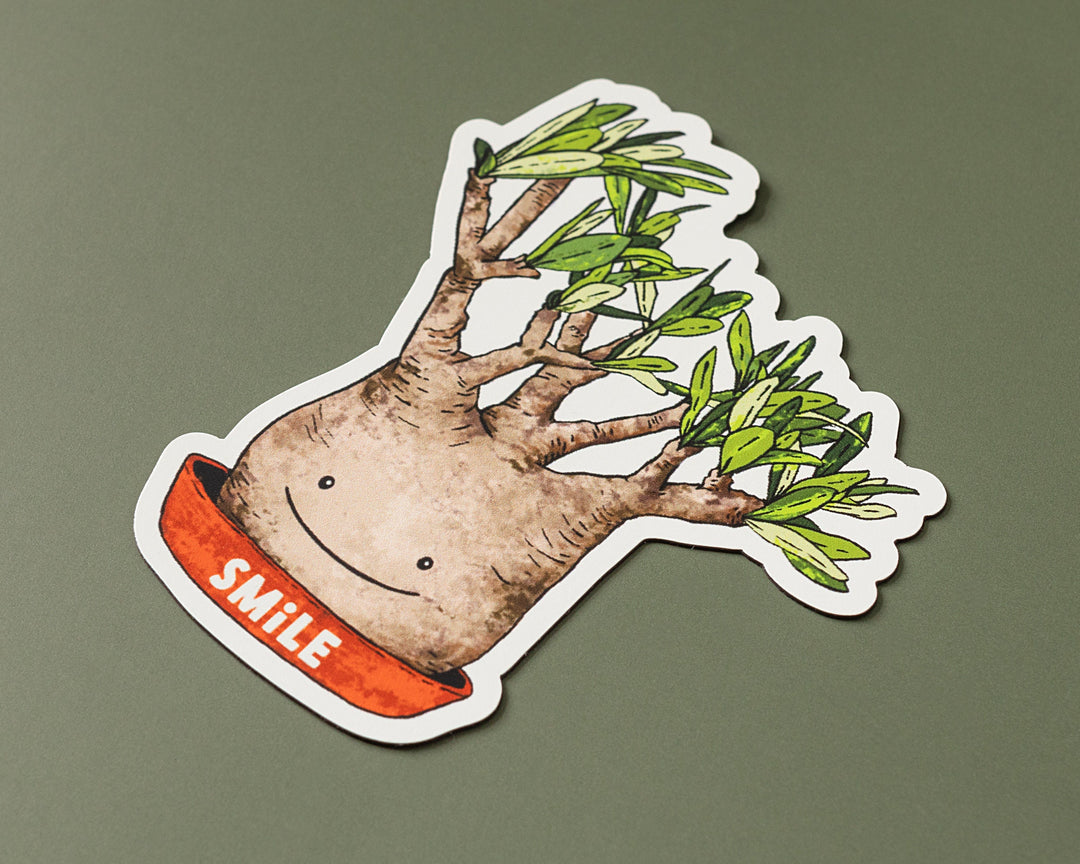 Smile Plant Magnet