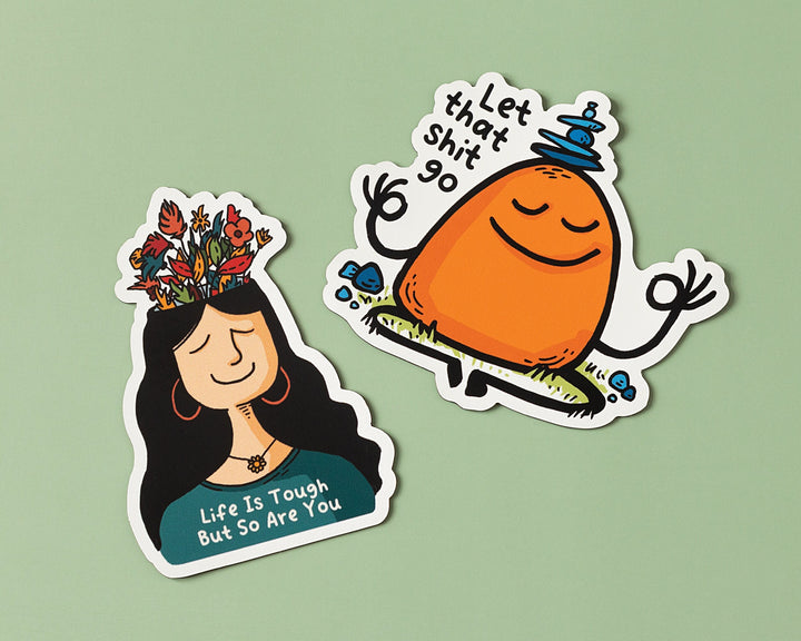 Inspirational Sticker Set of 2