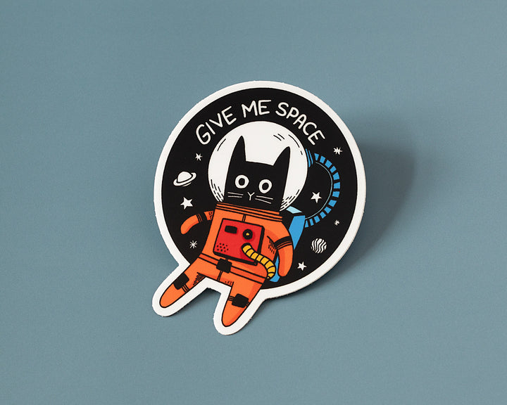 Give Me Space Cat Magnet