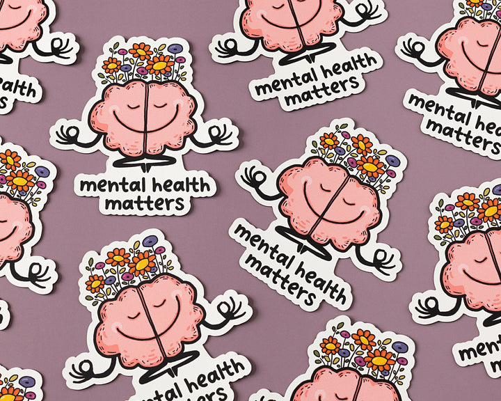 Mental Health Matters Vinyl Sticker