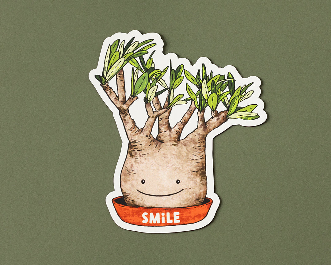 Smile Plant Magnet