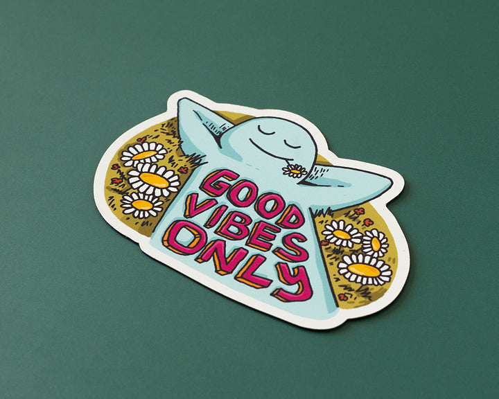 Good Vibes Only Vinyl Sticker