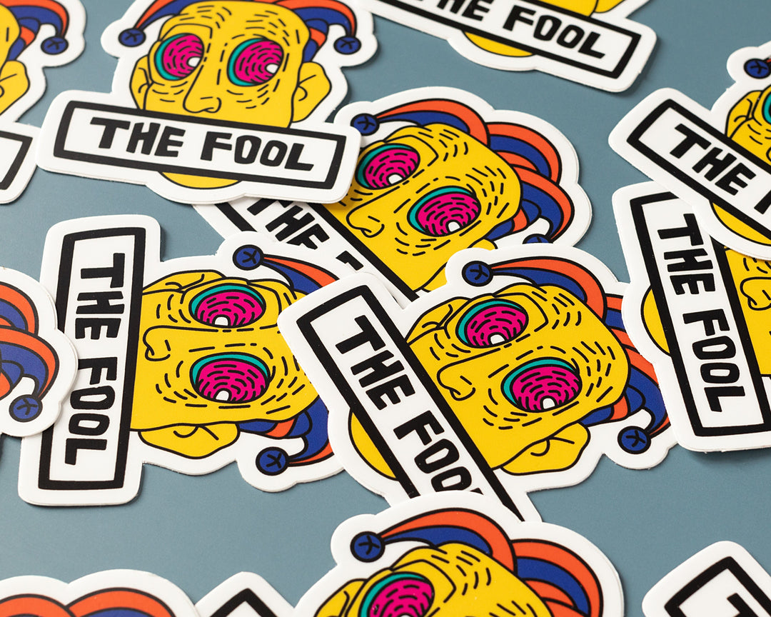 The Fool Vinyl Sticker