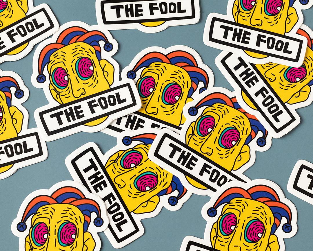 The Fool Vinyl Sticker