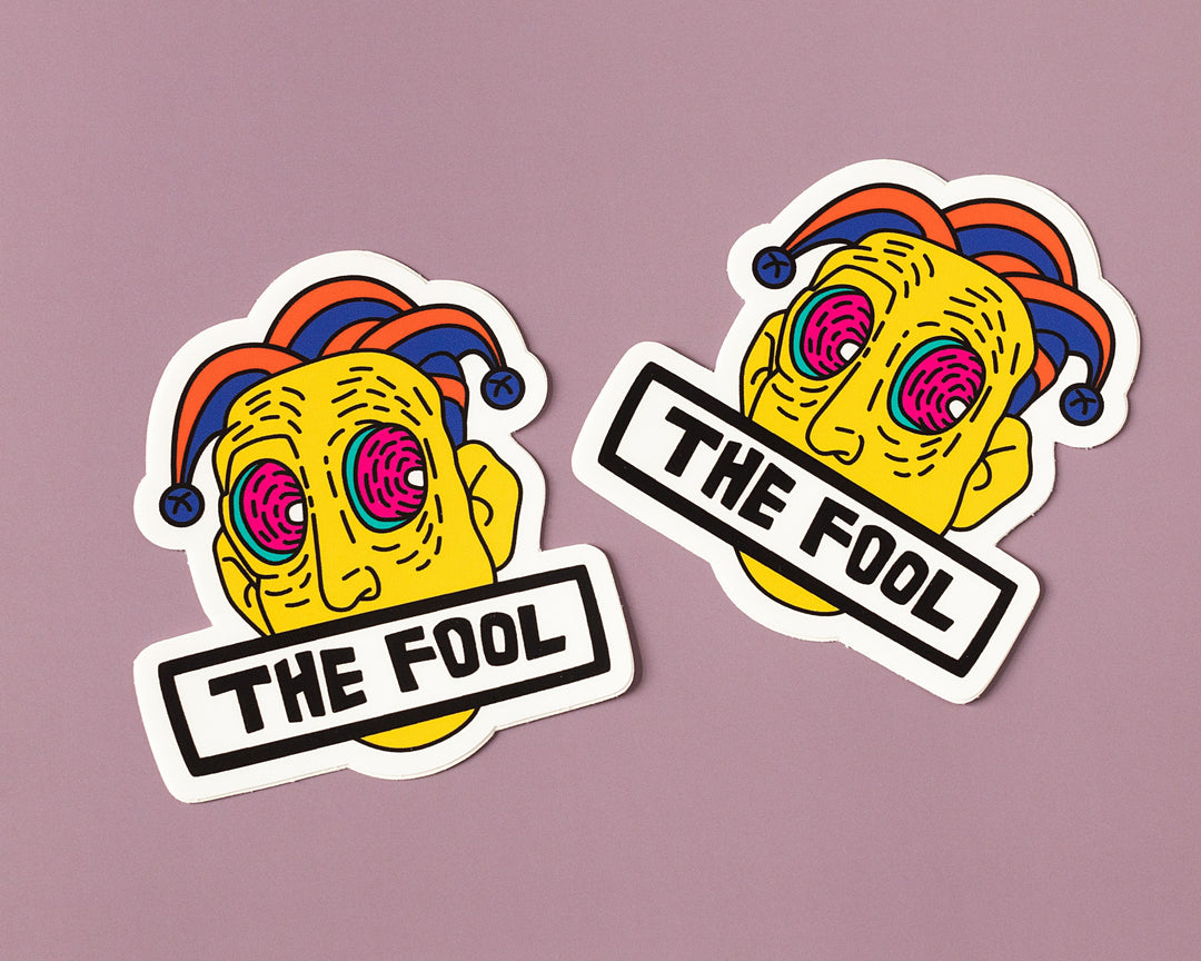 The Fool Vinyl Sticker