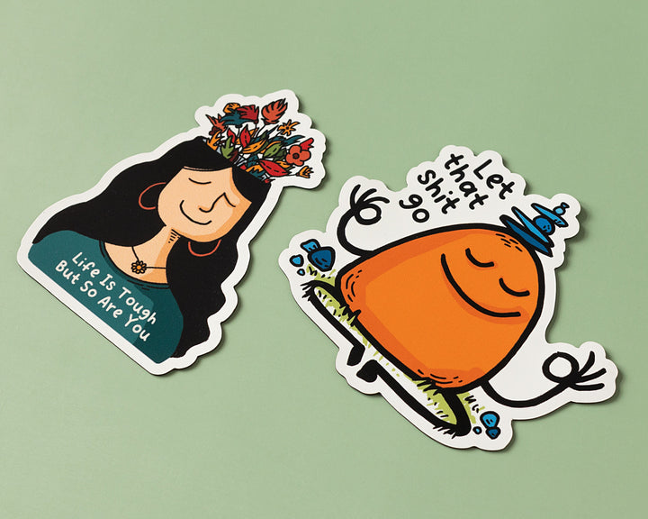 Inspirational Sticker Set of 2