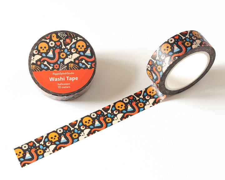 Skull and Snake Washi Tape