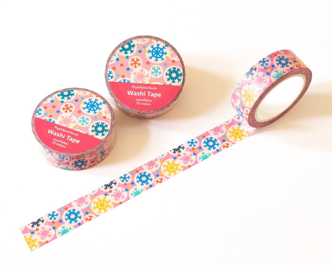 Snowflakes Washi Tape