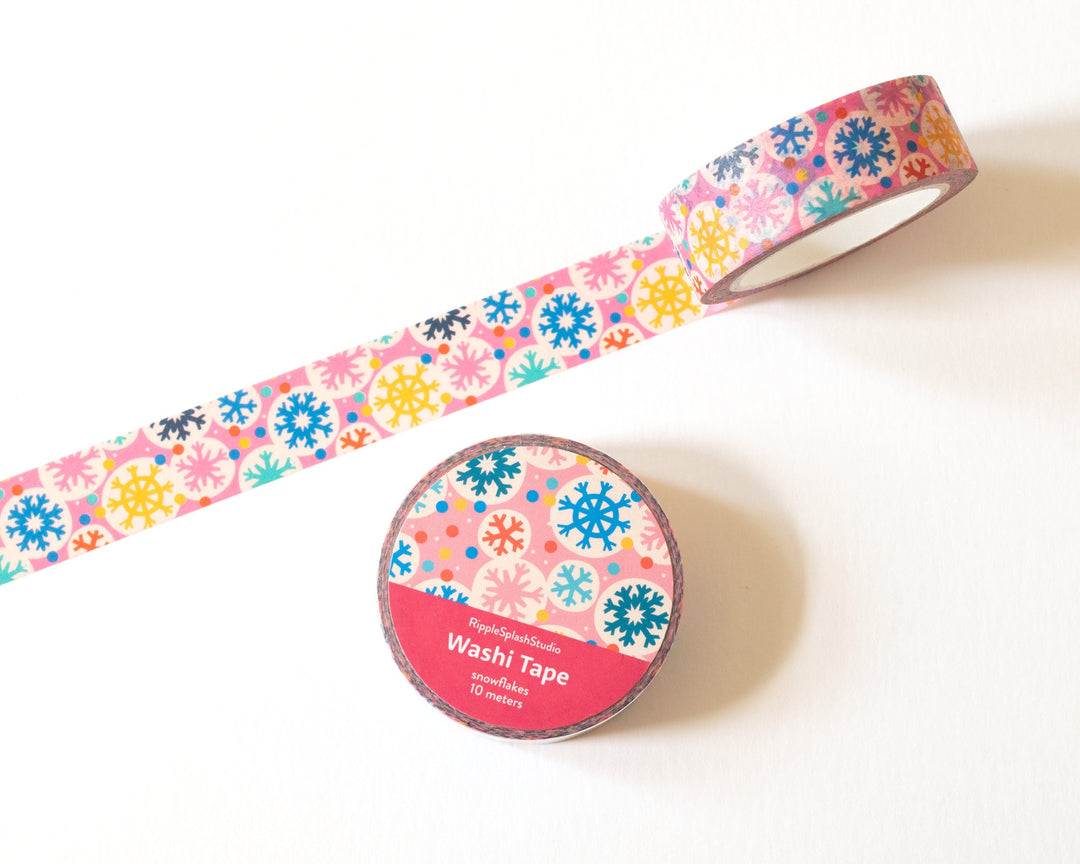 Snowflakes Washi Tape