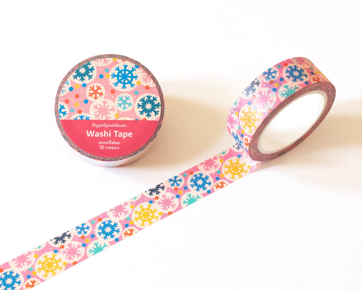 Snowflakes Washi Tape