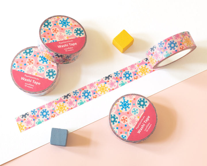 Snowflakes Washi Tape